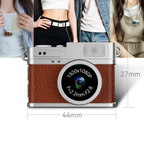 Retro Mini Keychain Camera